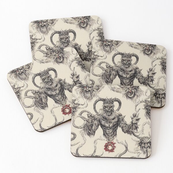 Item preview, Old krampus illustration designed and sold by YeKnot.