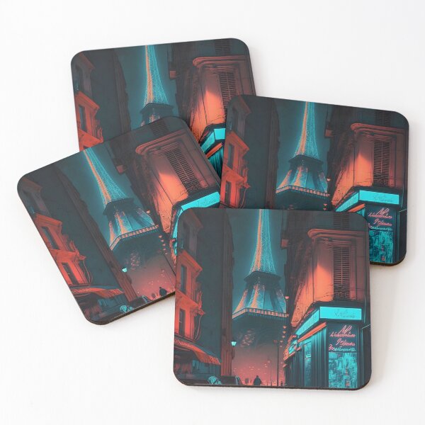 Item preview, "Neon Nights in the Paris" designed and sold by Rais002.