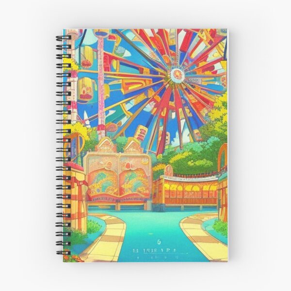 Item preview, Amusement Park Anime scenery designed and sold by hedoniism-shop.
