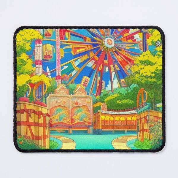 Item preview, Amusement Park Anime scenery designed and sold by hedoniism-shop.
