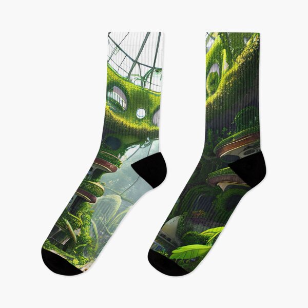 Item preview, Get Lost in the Beauty of a Steampunk Overgrown Utopia City designed and sold by D3monic.