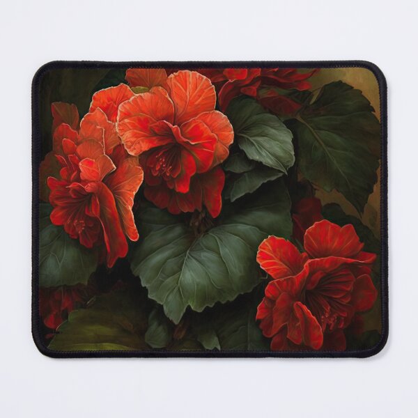 Item preview, Red Begonias designed and sold by Vanover Designs.