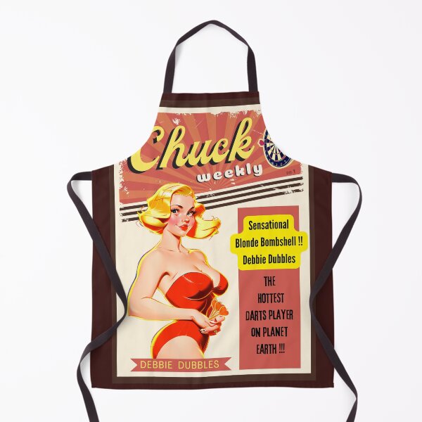 Item preview, darts magazine chuck weekly Debbie Dubbles designed and sold by freemancreative.