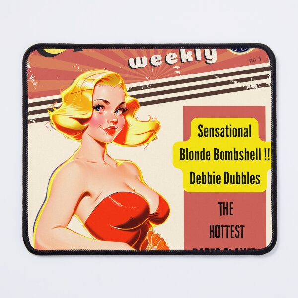 Item preview, darts magazine chuck weekly Debbie Dubbles designed and sold by freemancreative.