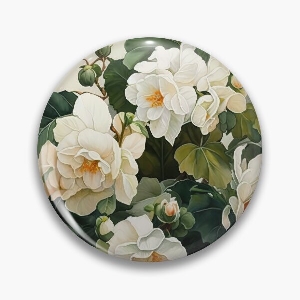 Artikelvorschau, White Begonias  entworfen und verkauft von Vanover Designs.