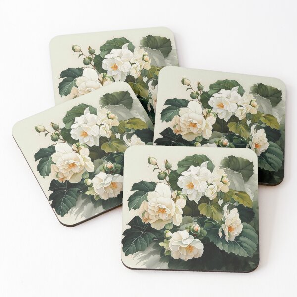 Aperçu de l'œuvre White Begonias créée et vendue par Vanover Designs.