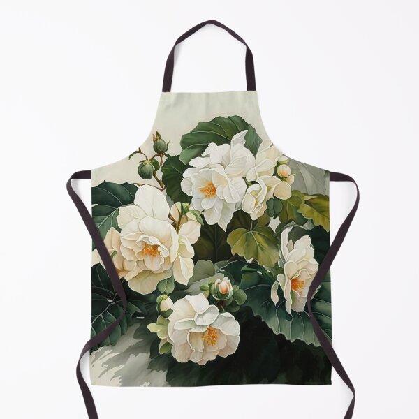 Artikelvorschau, White Begonias entworfen und verkauft von Vanover Designs.