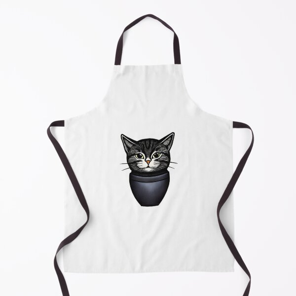 Item preview, Potted Paws Cat in Pot designed and sold by RollzArt.