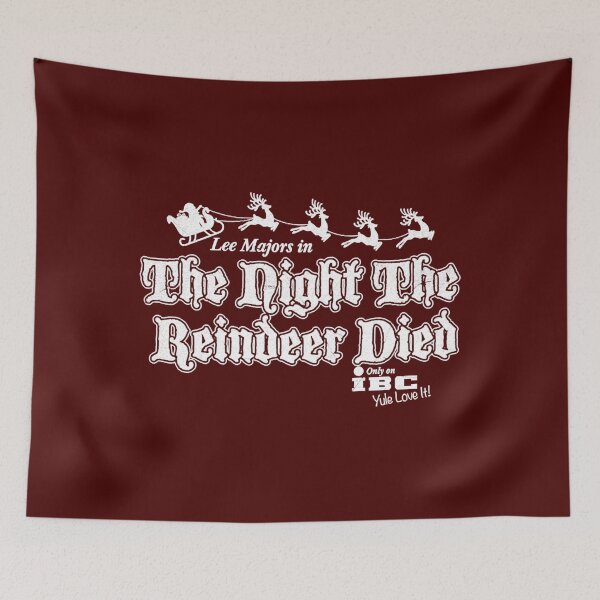 Item preview, The Night The Reindeer Died  Sticker designed and sold by seongdongmin.