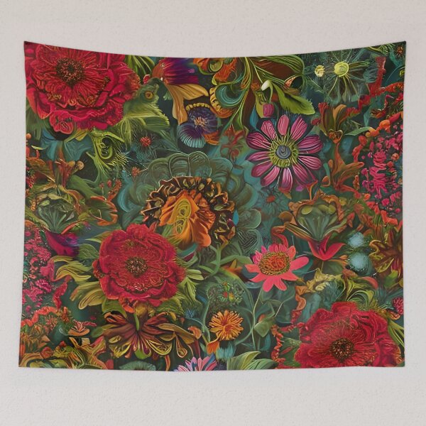 Item preview, Enchanting Illusions: A Vibrant Pattern Design designed and sold by nouveaudecor.