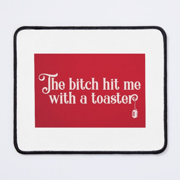 Item preview, The bitch hit me with a toaster Greeting Card designed and sold by seongdongmin.