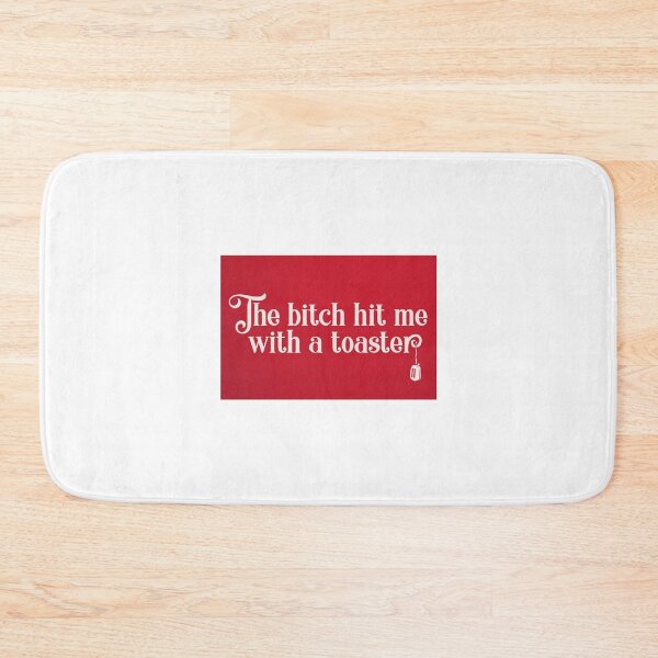 Item preview, The bitch hit me with a toaster Greeting Card designed and sold by seongdongmin.