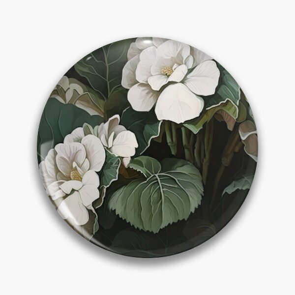 Artikelvorschau, White Begonias  entworfen und verkauft von Vanover Designs.
