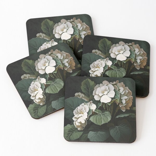 Aperçu de l'œuvre White Begonias créée et vendue par Vanover Designs.