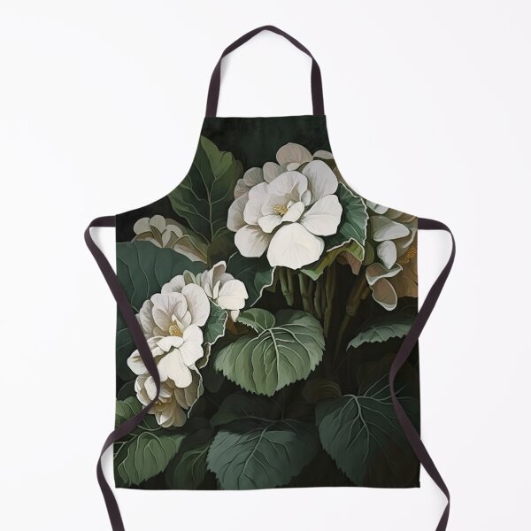 Artikelvorschau, White Begonias entworfen und verkauft von Vanover Designs.