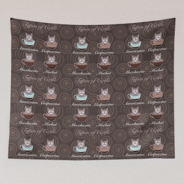 Item preview, Types of cat coffee designed and sold by QuirkyCatz.