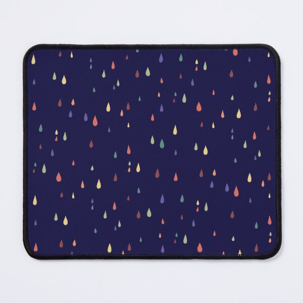 Item preview, Candy Raindrops Navy designed and sold by Ellie Pankhurst.