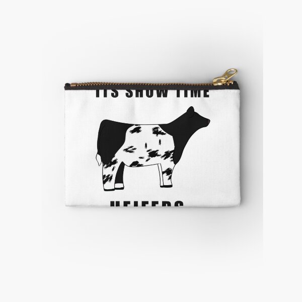 Item preview, ITS SHOW TIME HEIFERS Black and white designed and sold by Horsequeenozie.