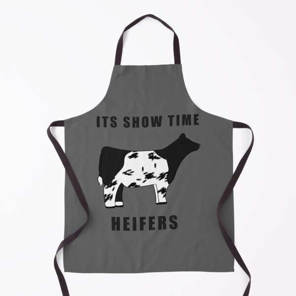 Item preview, ITS SHOW TIME HEIFERS Black and white designed and sold by Horsequeenozie.