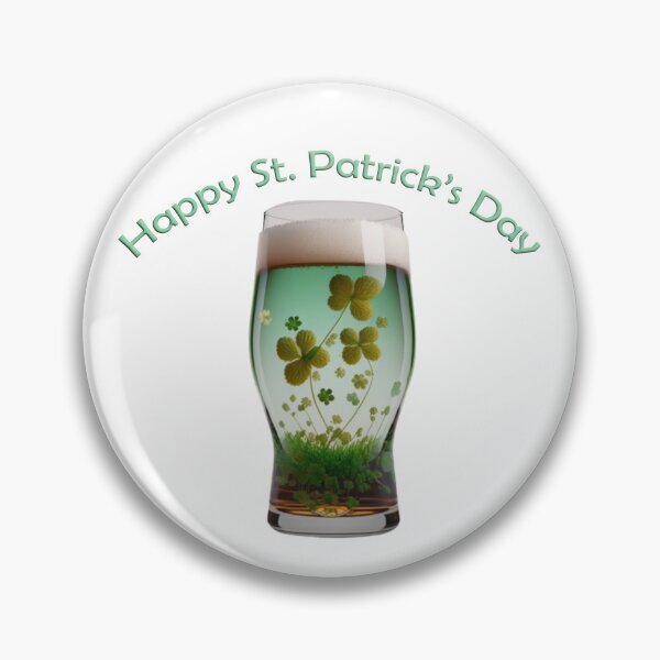 Item preview, Happy St. Patrick's Day Beer v01 designed and sold by Scrumptious Designs.