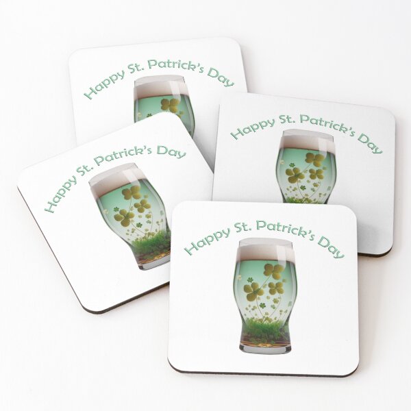 Item preview, Happy St. Patrick's Day Beer v01 designed and sold by Scrumptious Designs.
