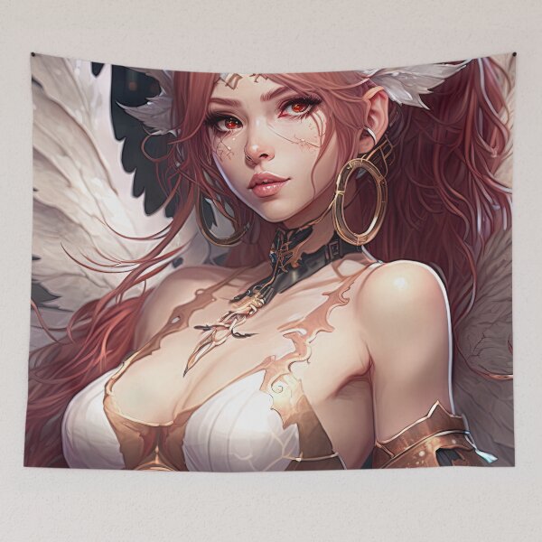 Item preview, Dragon Girl:Represents the fusion and futuristic elements shown in the story. designed and sold by maxzhou1981.