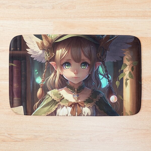 Item preview, "Books and Magic: A Fantasy Portrait of a Young Elven Student" designed and sold by PJGartui.