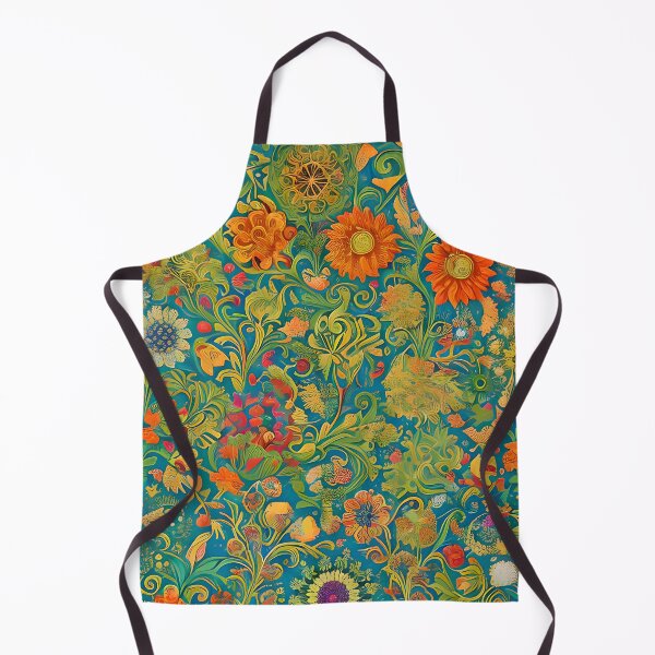Item preview, Dreamland Wonders: An Intricate Floral Composition designed and sold by nouveaudecor.