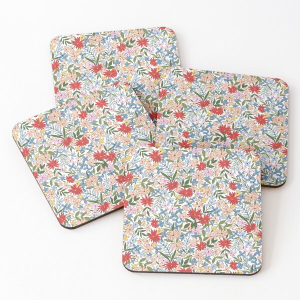 Item preview, Painted Daisy Ditsy Floral Pattern designed and sold by BotanicalStudy.