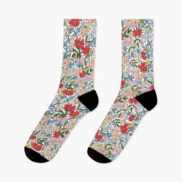 Item preview, Painted Daisy Ditsy Floral Pattern designed and sold by BotanicalStudy.