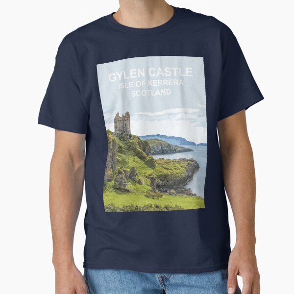 Artikel-Vorschau von Gylen Castle, Isle of Kerrera, Schottland. Schottisches Geschenk. Reiseplakat, designt und verkauft von BarbaraGlebska.