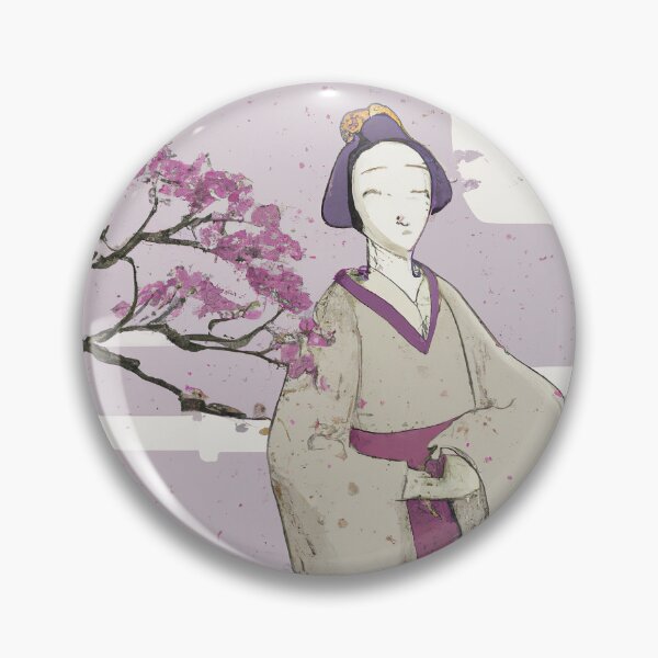 Item preview, Japanese Lady designed and sold by ProfessorOwlArt.