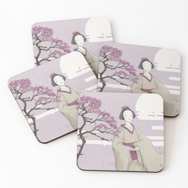 Item preview, Japanese Lady designed and sold by ProfessorOwlArt.