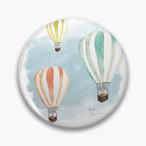 Item preview, Hot Air Balloons - Pastel designed and sold by Andrea Turner.