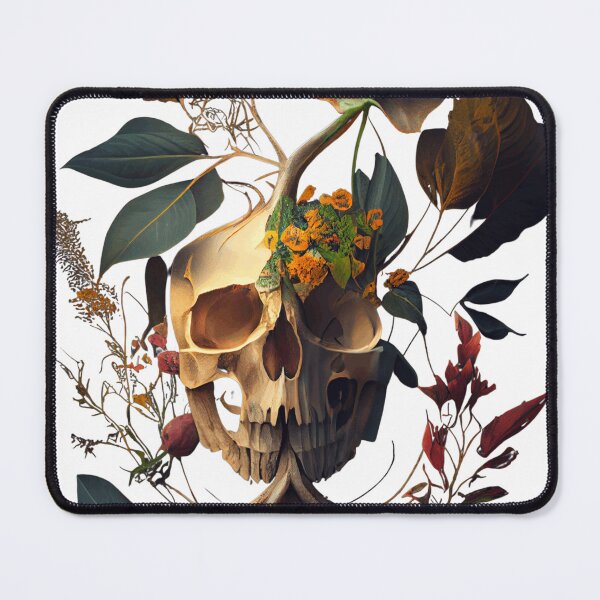 Item preview, Skull and botany, Bones and botany, designed and sold by blakfrog.