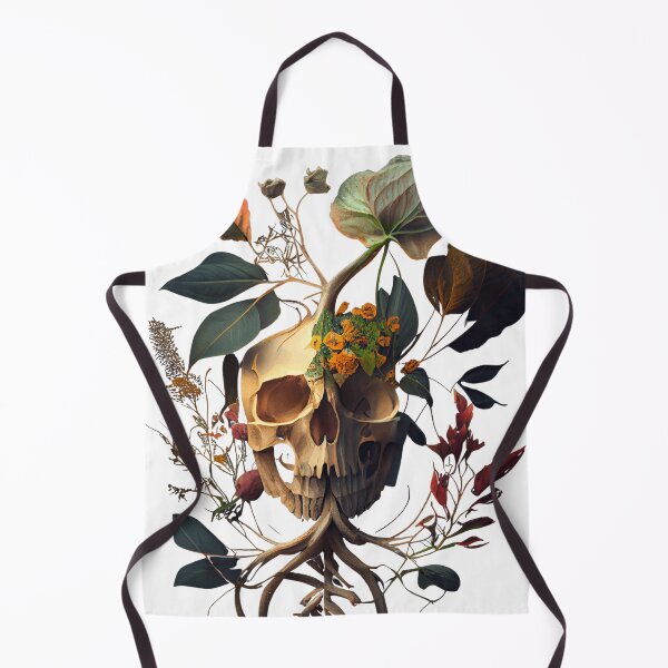 Item preview, Skull and botany, Bones and botany, designed and sold by blakfrog.