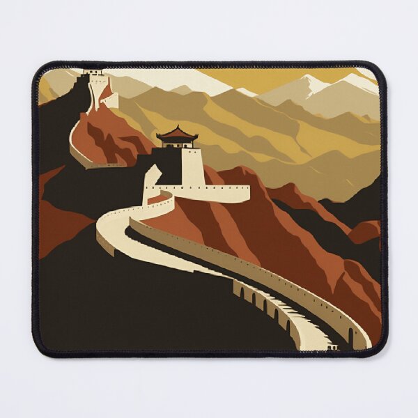 Item preview, The Great Wall of China designed and sold by TheArtfulNook.