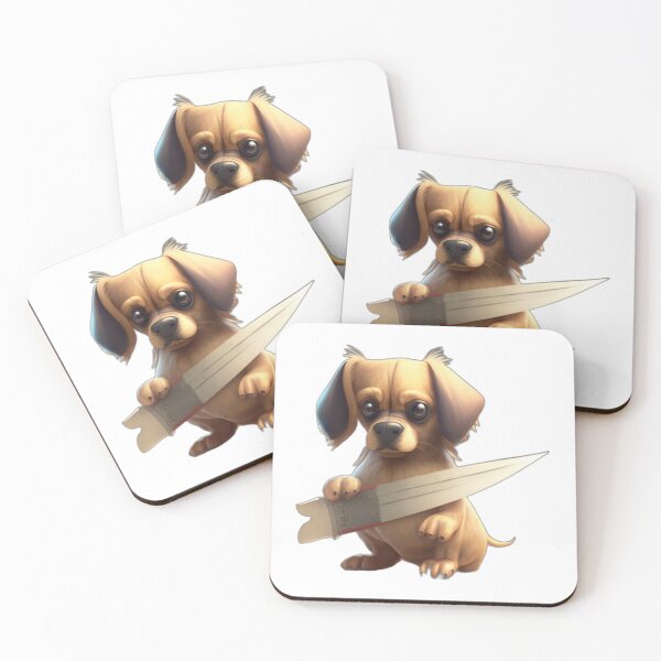 Item preview, Dog With Knife designed and sold by Binohshop.