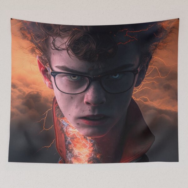 Item preview, Elektrik Portrait 17 designed and sold by MartianBunnyH.