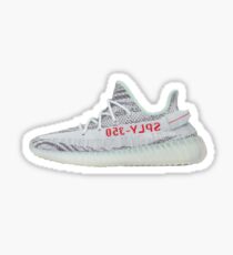 Yeezy blue tin Sticker