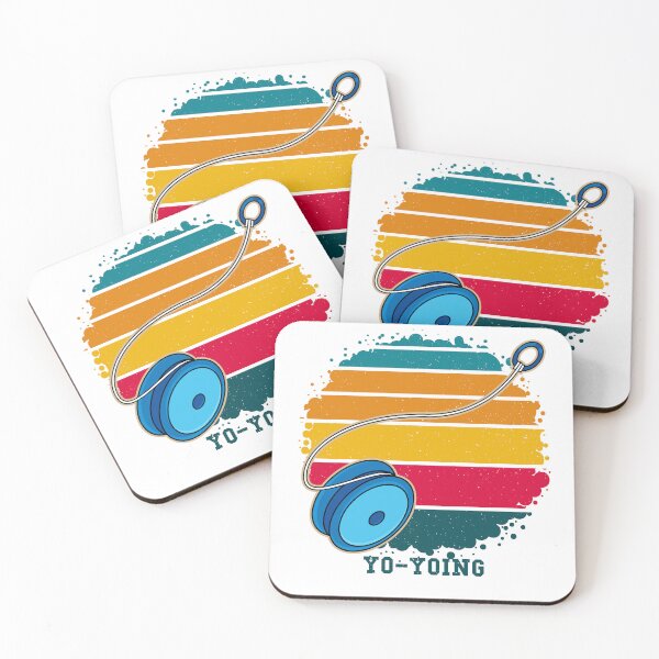 Item preview, retro yoyo world, nostalgic art designed and sold by Design_for_merch.