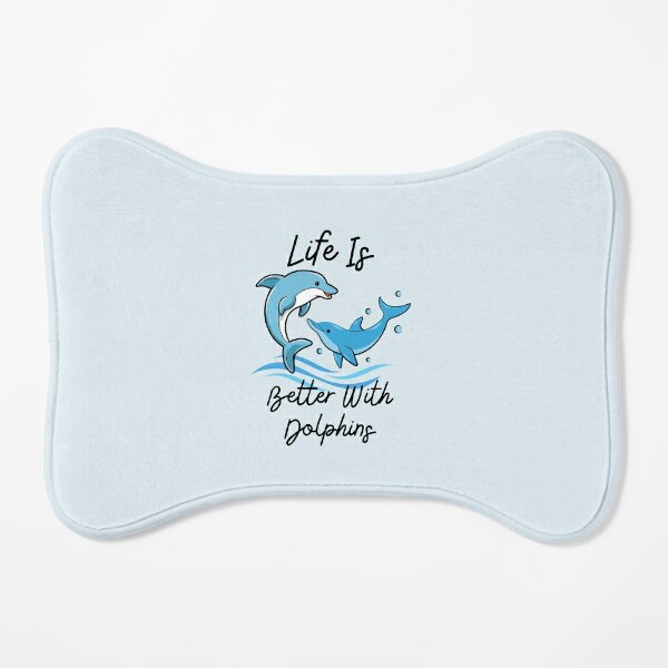 Life Is Better With Dolphins Women Girls Dolphin Lover Shirt - TeeUni