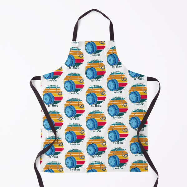 Item preview, retro yoyo world, nostalgic art designed and sold by Design_for_merch.