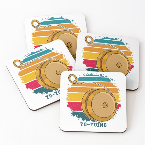 Item preview, Retro yoyo world, nostalgic art designed and sold by Design_for_merch.