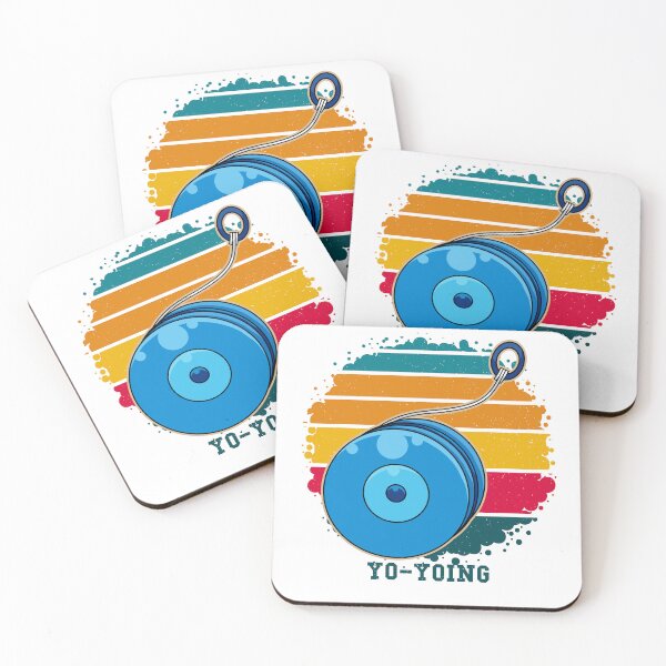 Item preview, retro yoyo world, nostalgic art designed and sold by Design_for_merch.