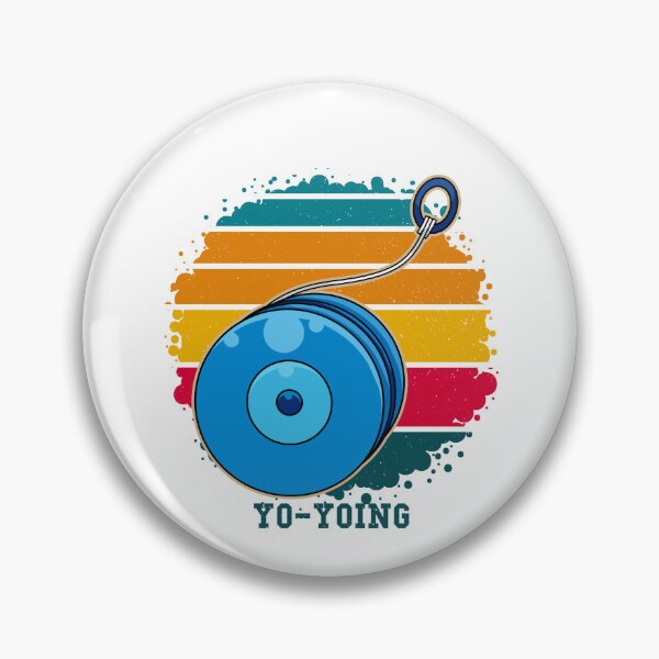 Item preview, retro yoyo world, nostalgic art designed and sold by Design_for_merch.