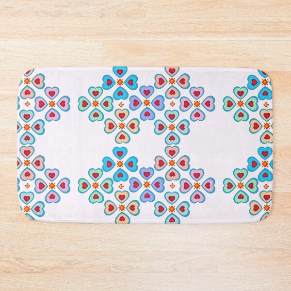 Item preview, Heart pattern retro style 58 designed and sold by Bakkia.