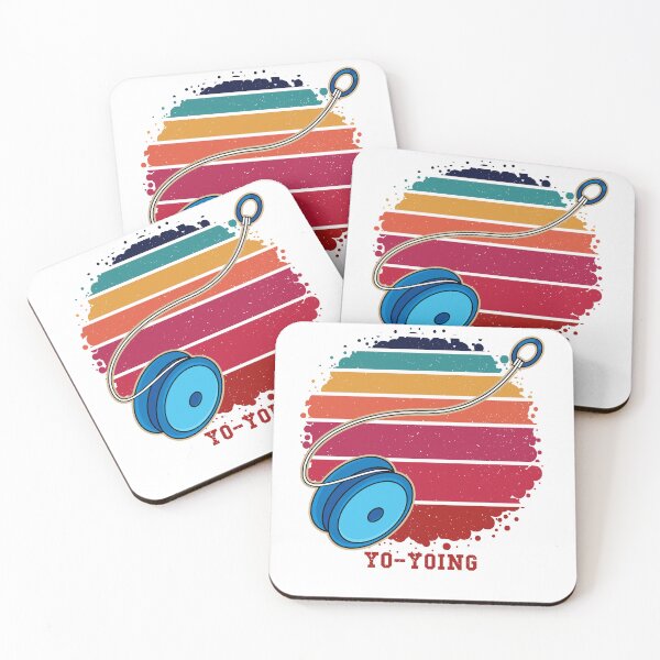 Item preview, Retro yoyo world, nostalgic art designed and sold by Design_for_merch.