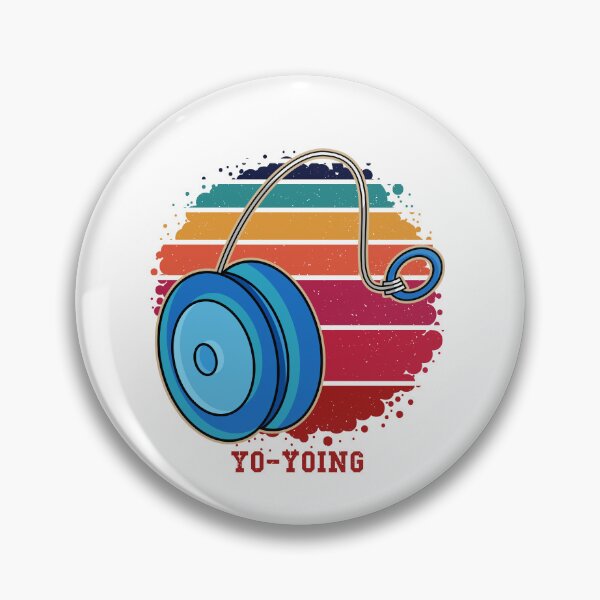 Item preview, Retro yoyo world, nostalgic art designed and sold by Design_for_merch.