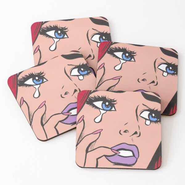 Item preview, Red Crying Comic Girl designed and sold by turddemon.